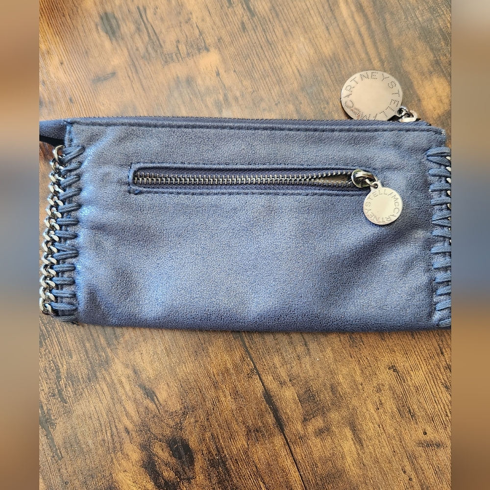 Stella McCartney Falabella Long Wallet Blue - Picture 3 of 10